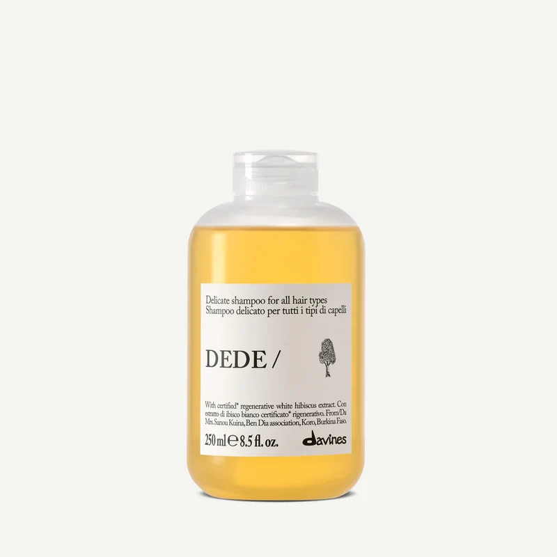 Davines DEDE Champú 250ml – Limpieza Suave para Todo Tipo de Cabello