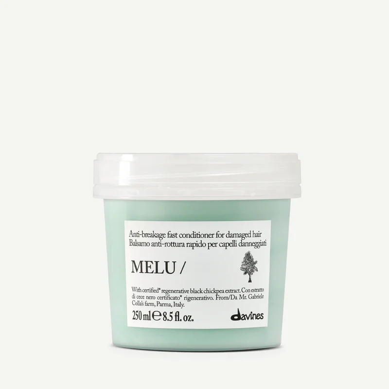 Davines MELU Acondicionador 250ml – Cabello Dañado y Quebradizo