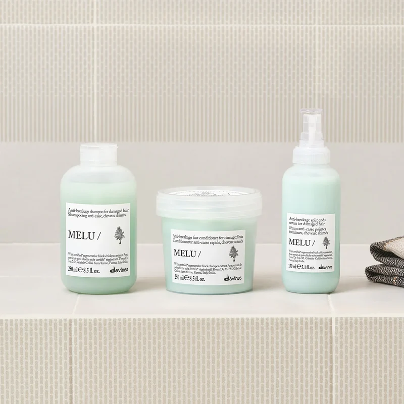Davines MELU Acondicionador 250ml – Cabello Dañado y Quebradizo