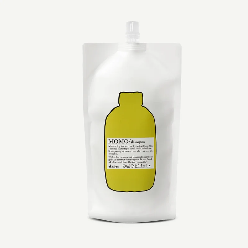 Momo Refill Champú Hidratante para cabello seco y deshidratado 500ml