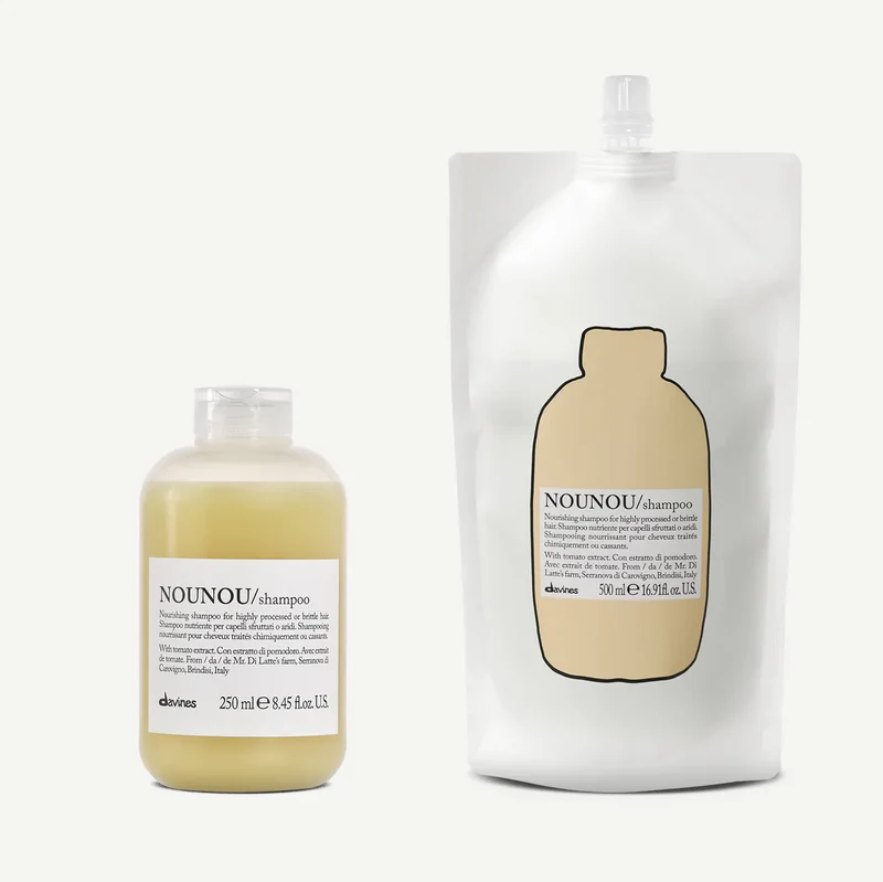 Nounou Refill Pack 750ml Davines — Champú Nutritivo Cabello Procesado