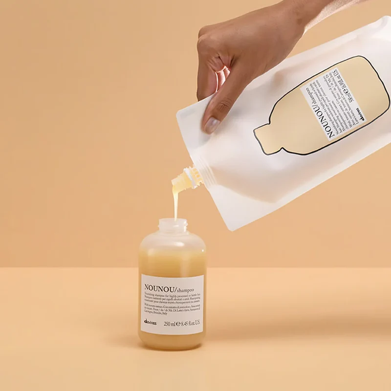 Nounou Refill Pack 750ml Davines — Champú Nutritivo Cabello Procesado