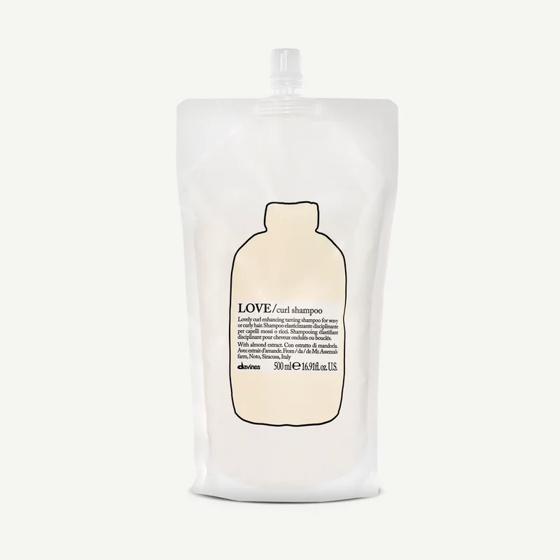Davines LOVE Curl Refill 500ml — Champú Potenciador de Rizos