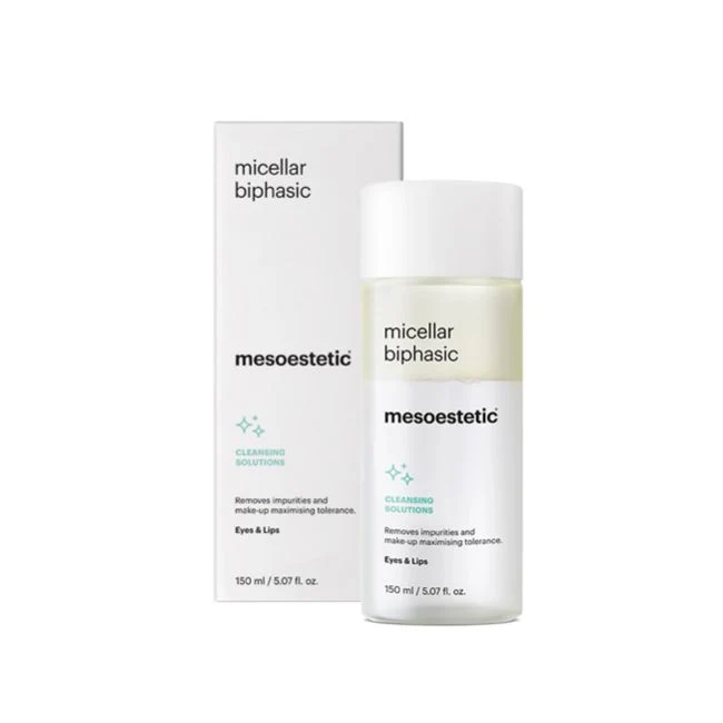 Mesoestetic Micellar Biphasic 150ml | Desmaquillante Bifásico Ojos y Labios