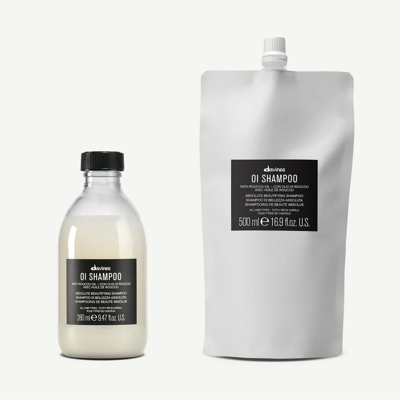 Davines OI Shampoo 250ml + Refill 500ml