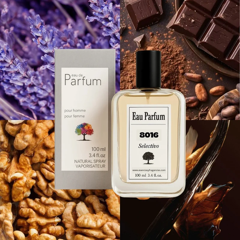 Perfume Selecto 8016 - Símil Asad Bourbon de Lattafa Perfumes (Masculino)