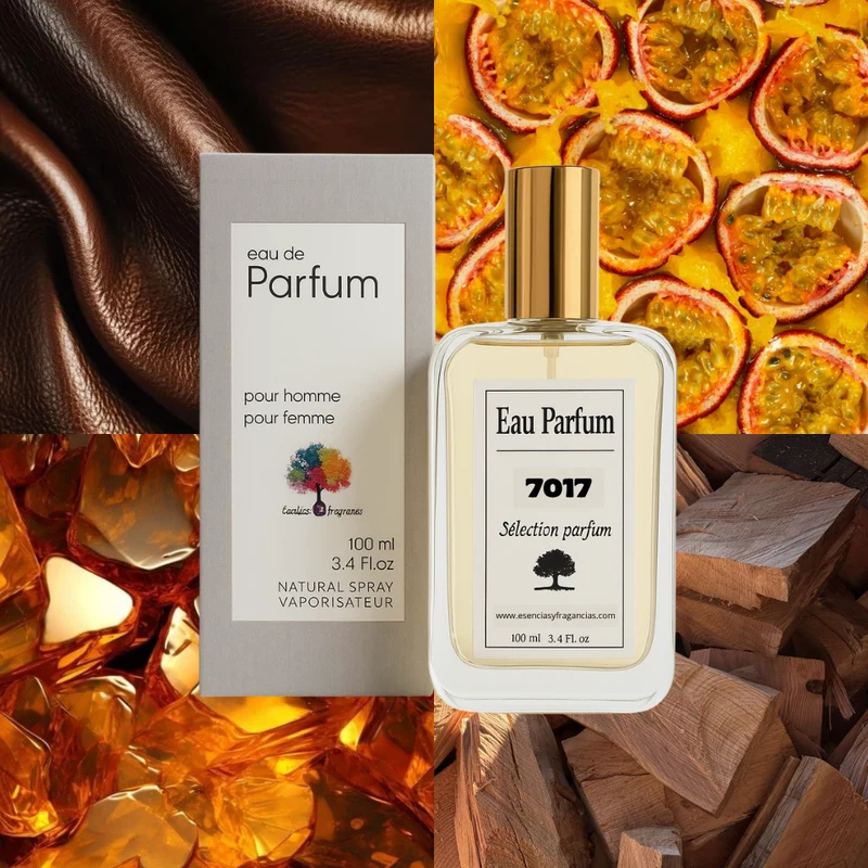 Perfume Nicho 7017 - Símil Oud Maracujá de Maison Creville (Unisex)
