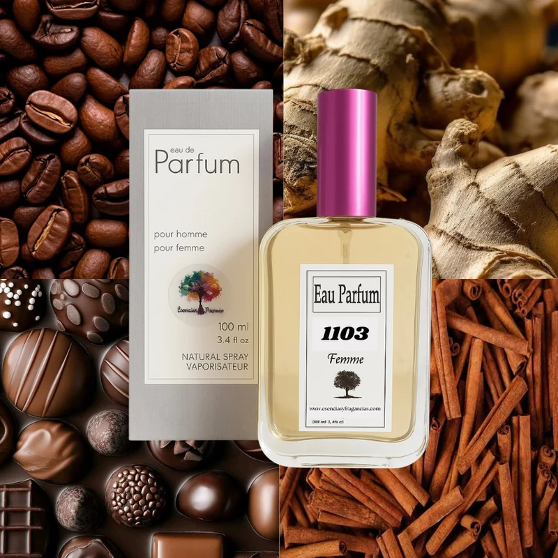 Perfume Femenino 1103 - Símil Khamrah Qahwa Lattafa Perfumes
