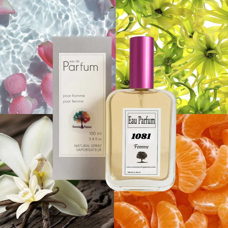 Perfume Femenino 1081 - Símil Good Girl Blush de Carolina Herrera