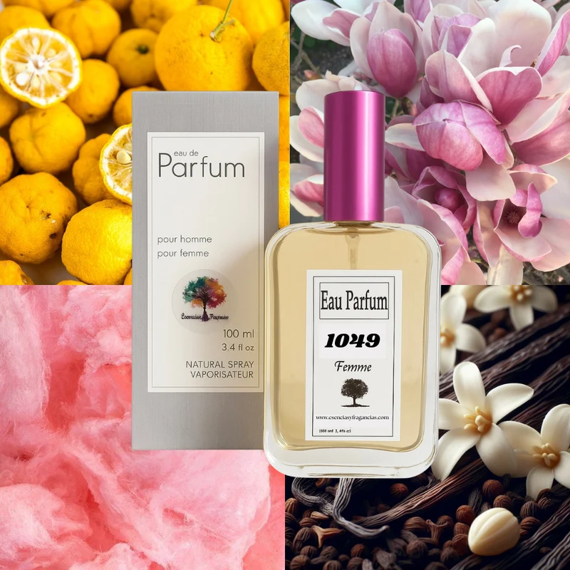 Perfume Femenino 1049 - Símil Aura White Magnolia de Loewe