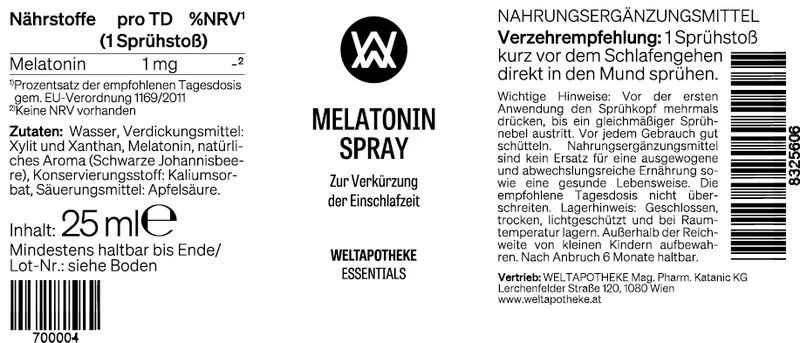 MELATONIN SPRAY