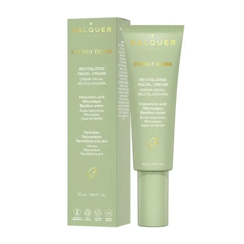 Valquer Energy Bomb Crema Facial Revitalizadora, 50 ml