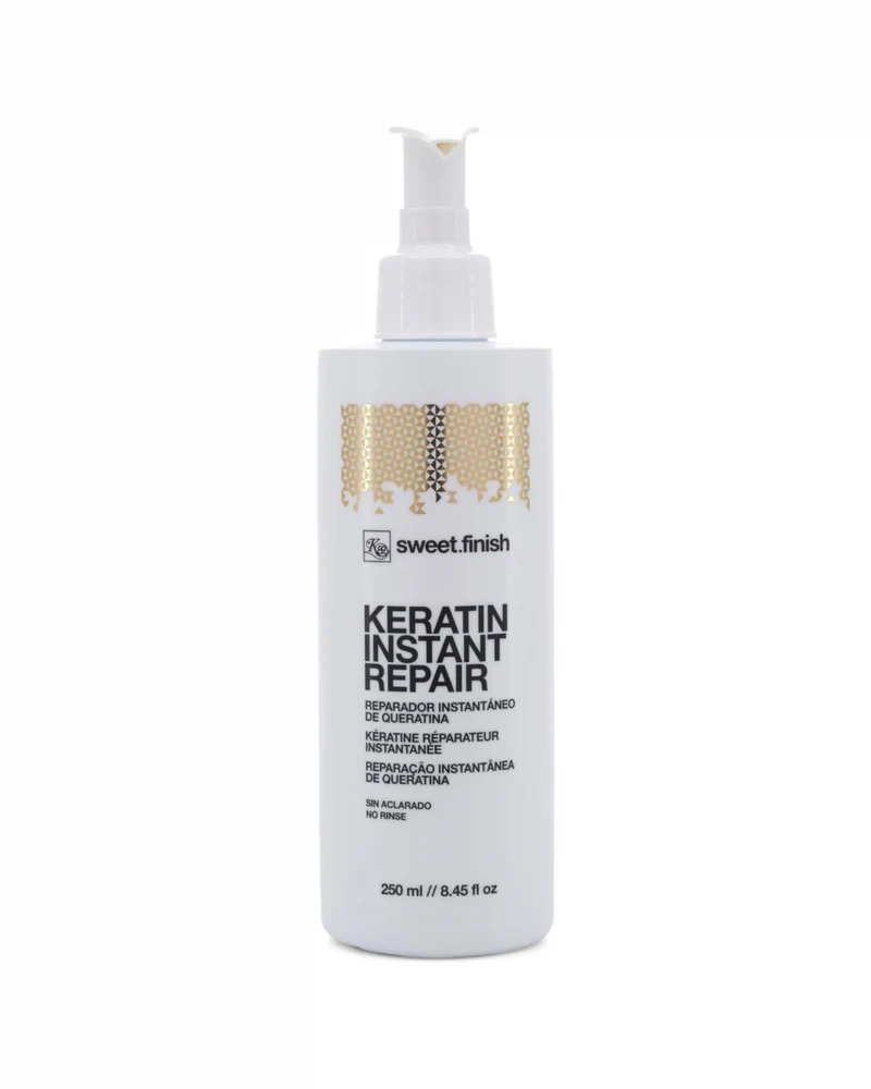 K89 - Sweet Finish Keratin Instant Repair Tratamiento Reparador de Queratina sin Aclarado 250 ml - Elimina el Frizz y Facilita el Alisado - Protección UV