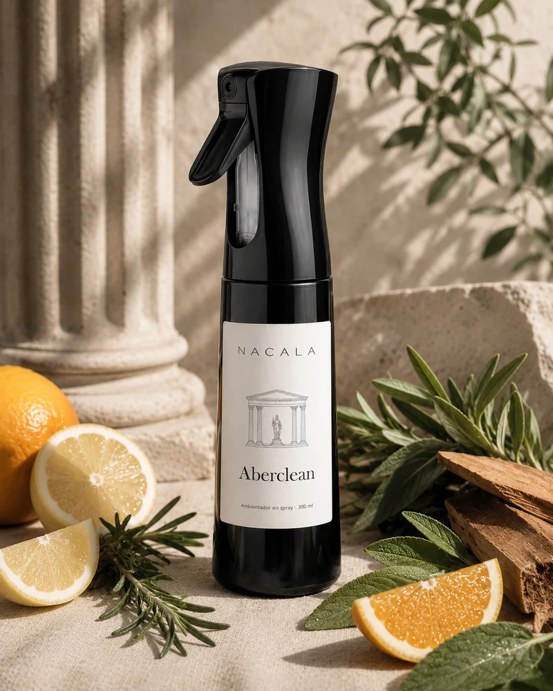 Ambientador Spray 300ml NACALA - Aberclean - Inspirado en Abercrombie - Olor serio, elegante y limpio. Perfume / Ambientador