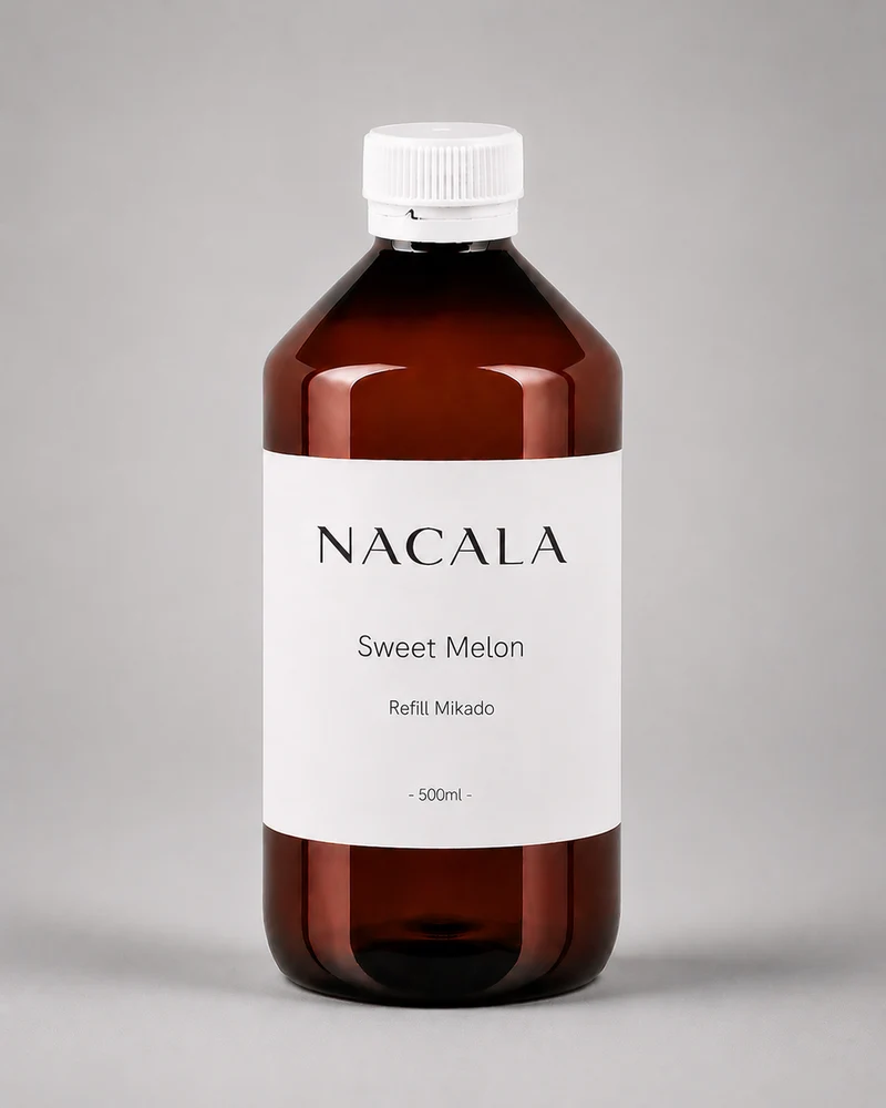 Ambientador mikado 150ml NACALA - Sweet Melon - Olor Dulce a Chucherías de Melón - Fragancia Fresca y Golosa para Hogar y Habitaciones