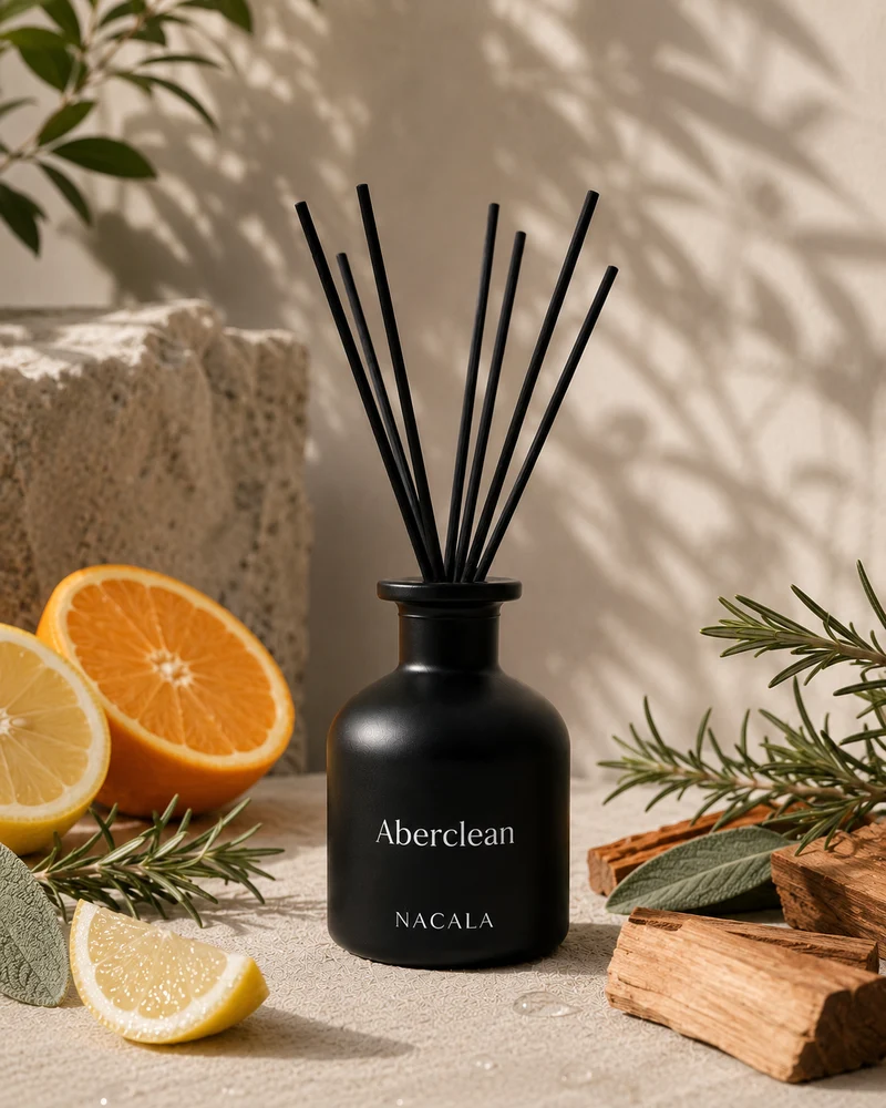 Ambientador mikado 150ml NACALA - Aberclean - Inspirado en Abercrombie - Olor serio, elegante y limpio. Perfume / Ambientador