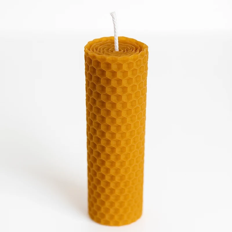 Vela de Cera de Abeja Natural