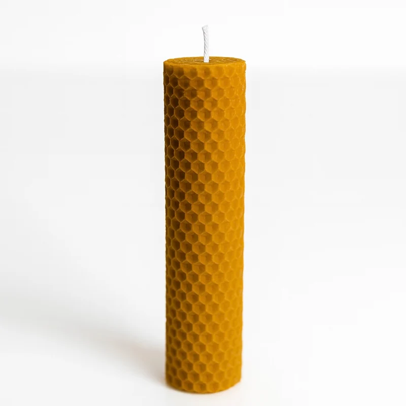 Vela de Cera de Abeja Natural