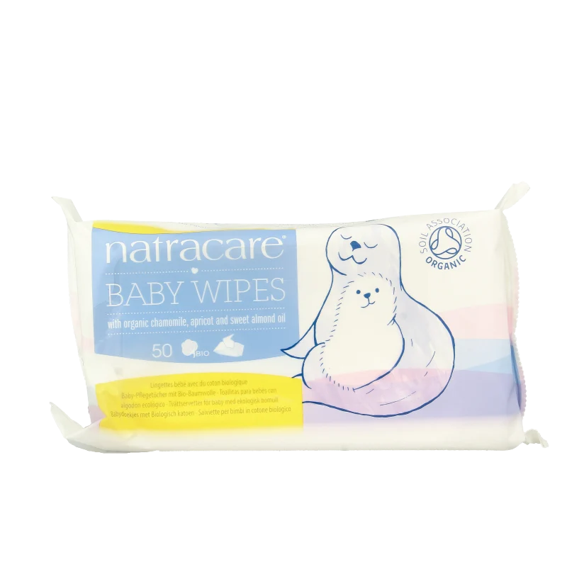 Natracare Babydoekjes 50 stuks