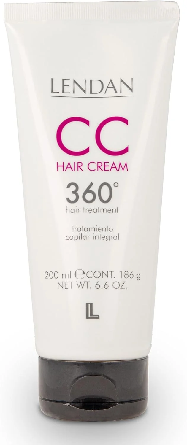 LENDAN - CC Hair Cream 360º Acondicionador sin Aclarado 10 en 1 (50ml y 200 ml) - Protege del Calor y Prolonga el Color - Seda, Trigo y Queratina