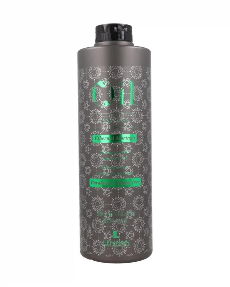 LENDAN - Ethernal Moringa Champú Reparador Antiedad sin Sulfatos 1000 ml - Limpieza Suave que Repara e Hidrata - Cabello Castigado, Poroso y Grueso