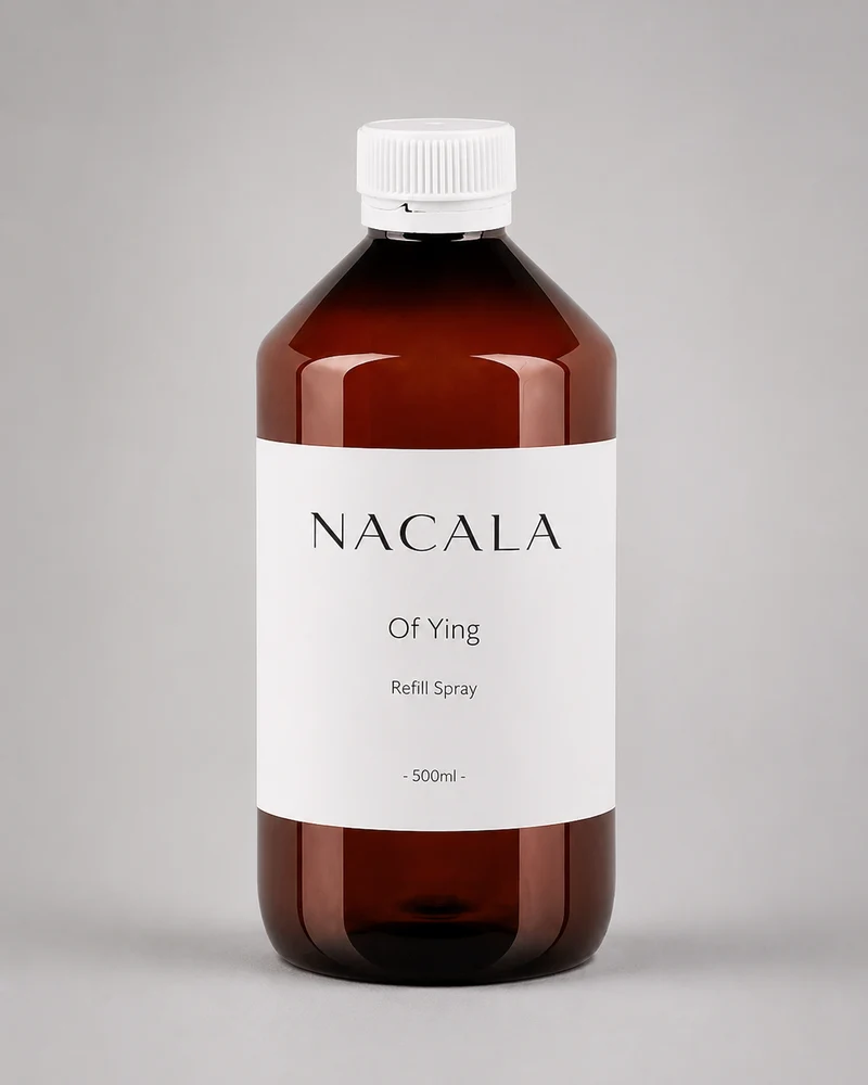 Ambientador NACALA - Of Ying (Spray, Coche o Mikado) - Aroma Zen Relajante a Flor de Loto y Azufaifo - Fragancia Fresca para Calma y Bienestar