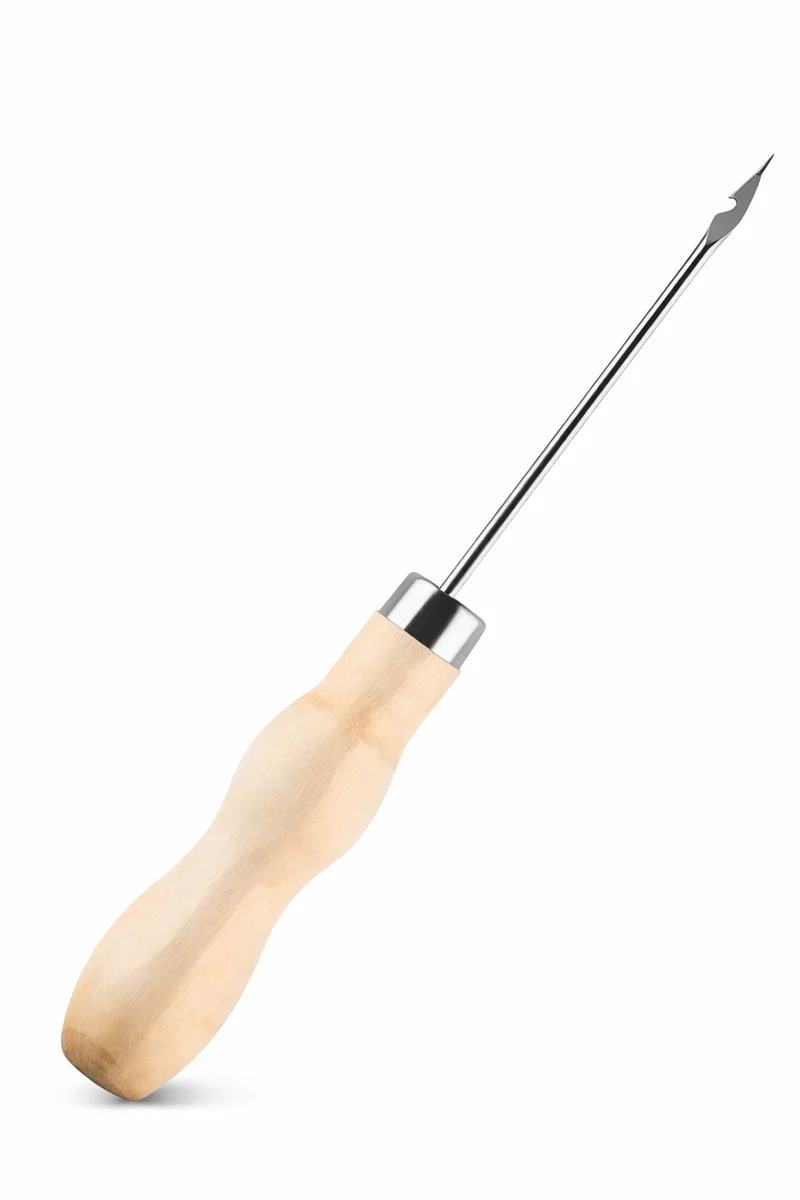 Enhebrador de mechas para velas