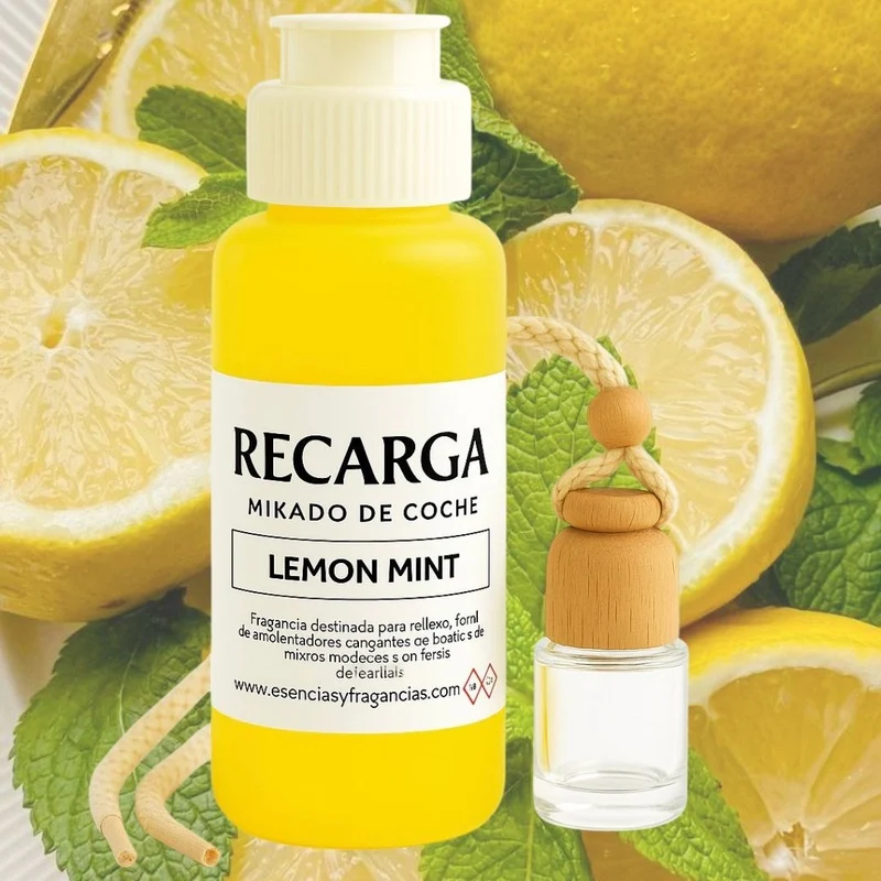Recarga / Refill Ambientador de Coche Lemon Mint