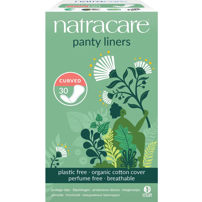 Natracare Inlegkruisjes gebogen 30 stuks