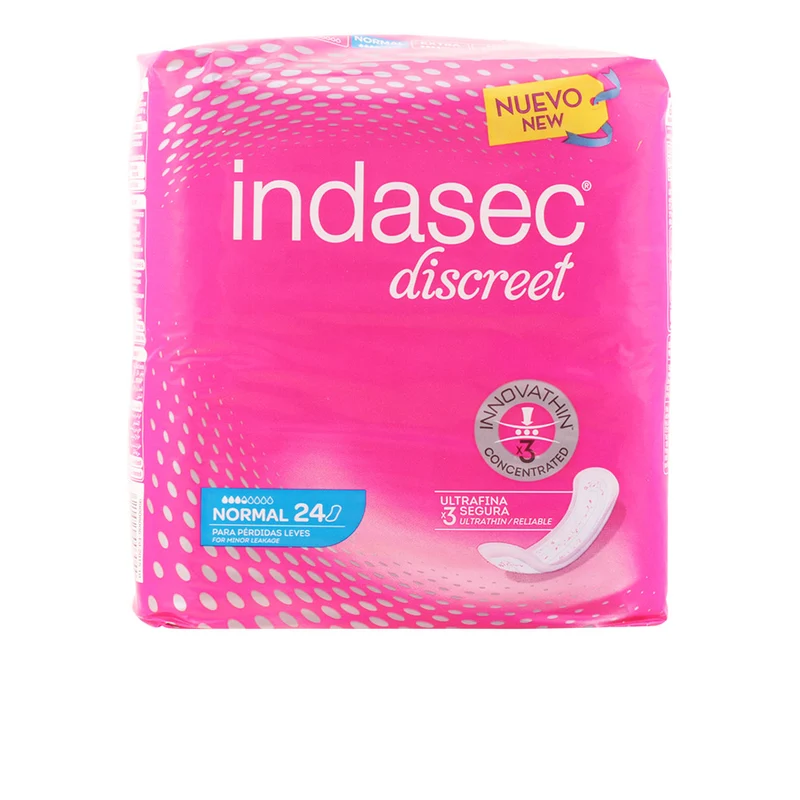 INDASEC - Higiene - DISCREET / (5 opciones)