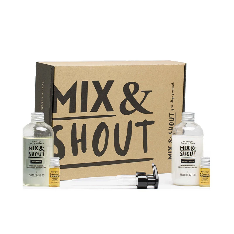 MIX & SHOUT - Cabello - RUTINA / (5 opciones)