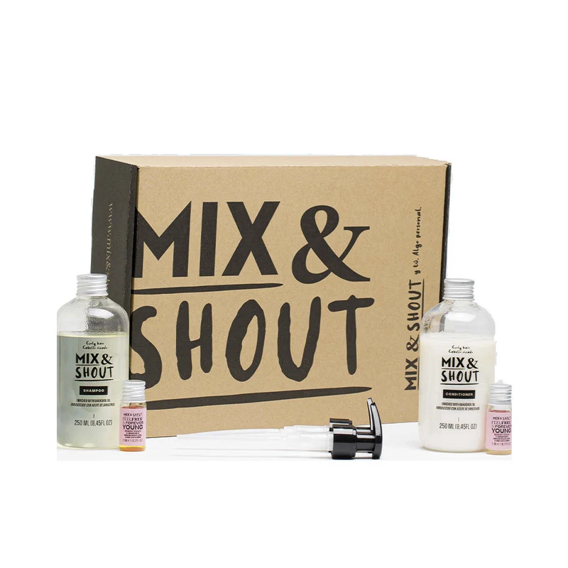 MIX & SHOUT - Cabello - RUTINA RIZADO / (5 opciones)