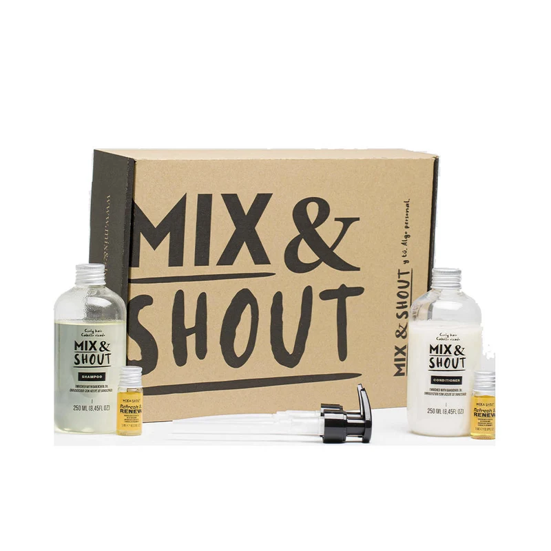 MIX & SHOUT - Cabello - RUTINA RIZADO / (5 opciones)