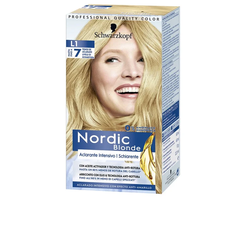 SCHWARZKOPF MASS MARKET - Cabello - NORDIC BLONDE / (2 opciones)