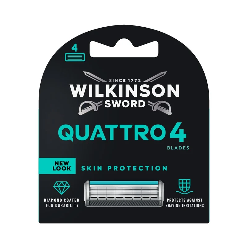 Wilkinson Quattro Essential 4 Precision Senstive Scheermesjes 4 stuks