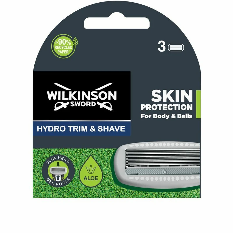 Wilkinson Hydro Trim & Shave Skin Protection Mesjes 3 stuks