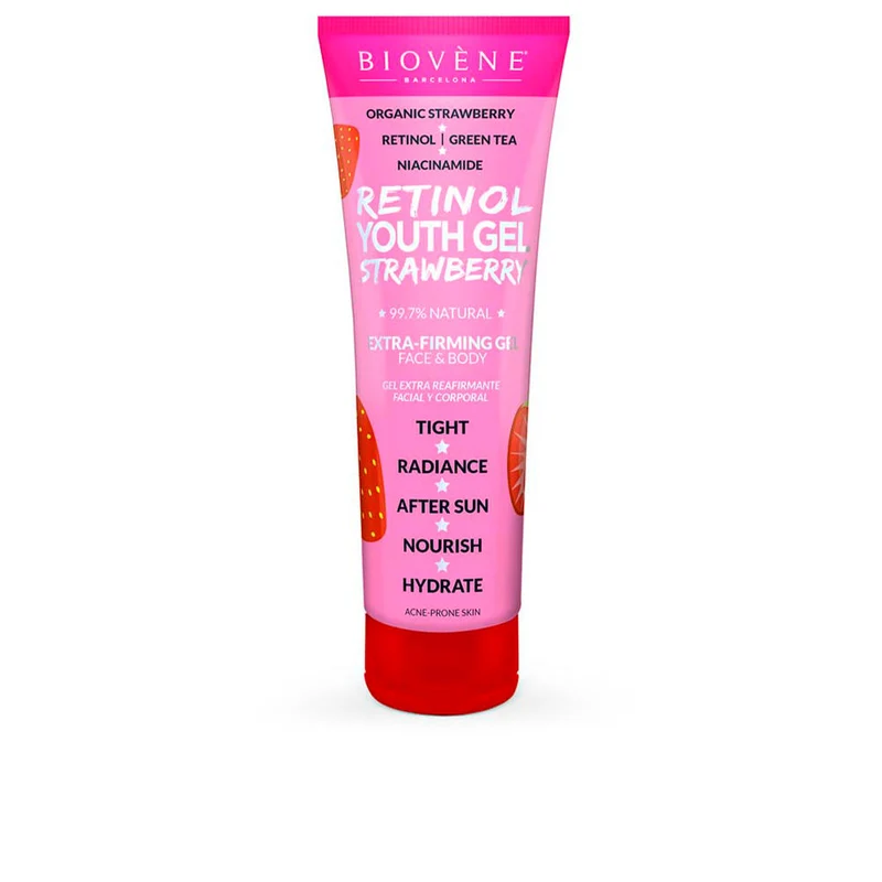 BIOVÈNE - Cosmética Facial - RETINOL YOUTH GEL STRAWBERRY