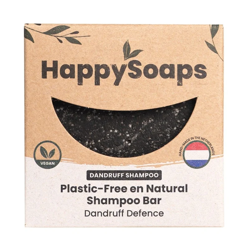 HappySoaps Dandruff Defence Shampoo Bar - Anti-Roos 70 gram