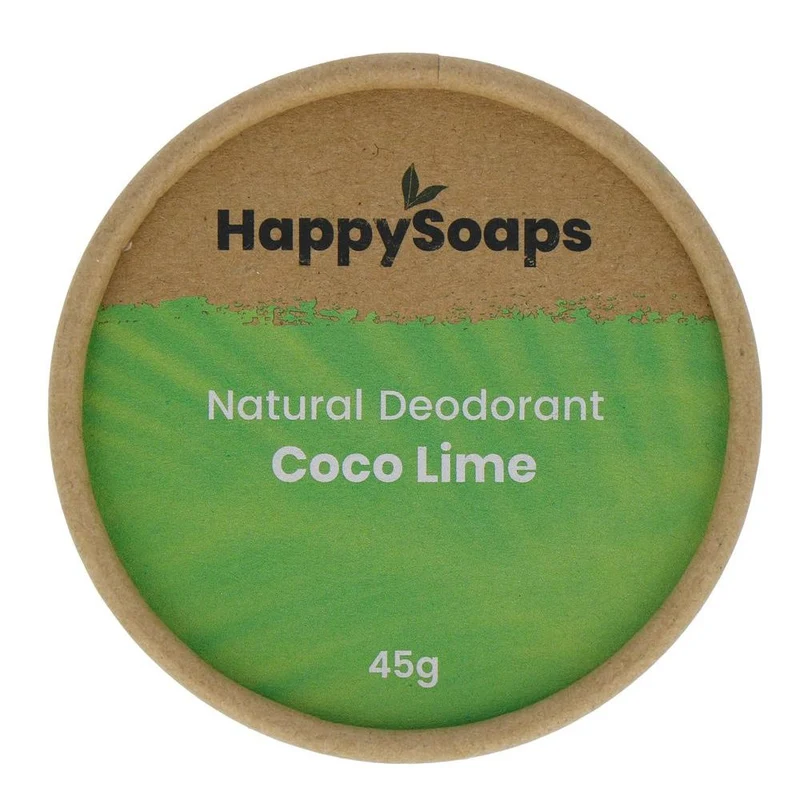 Happysoaps Natuurlijke Deodorant - Kokos En Limoen 50 gram