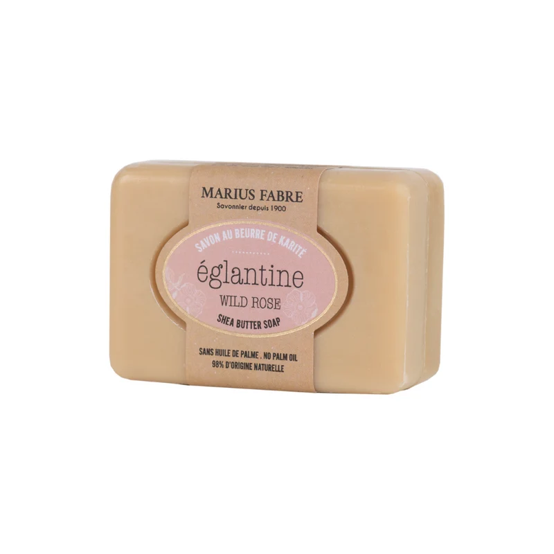 Marius Fabre Zeep wilde roos 100 gram