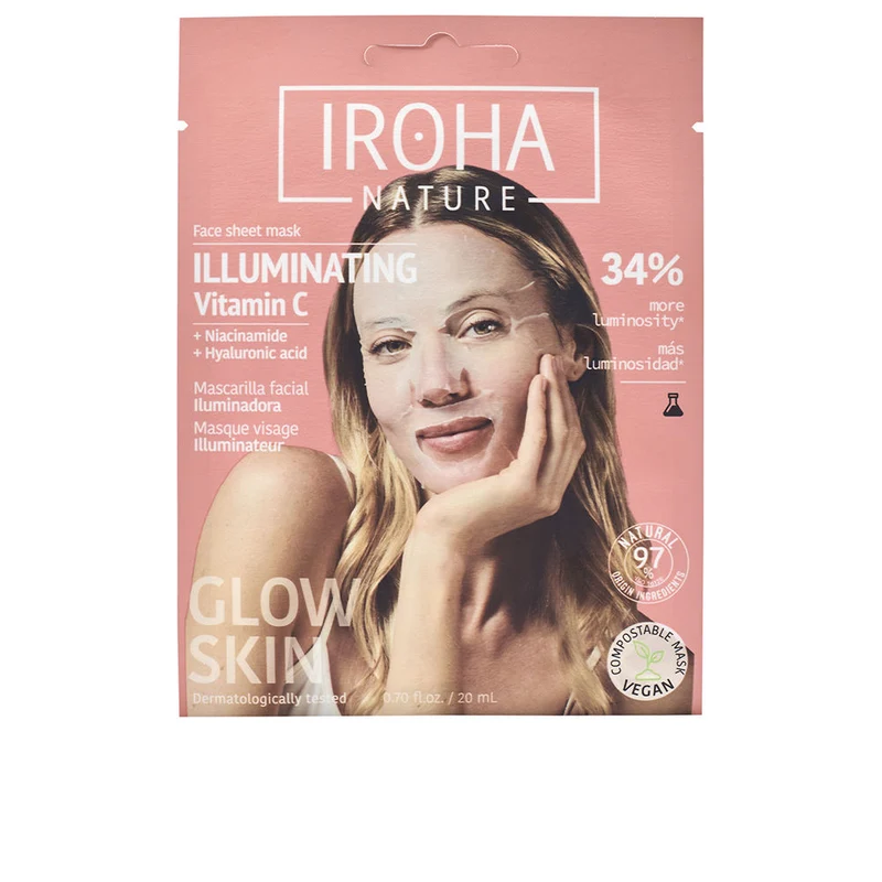 IROHA - Cosmética Facial - TISSUE MASK / (4 opciones)