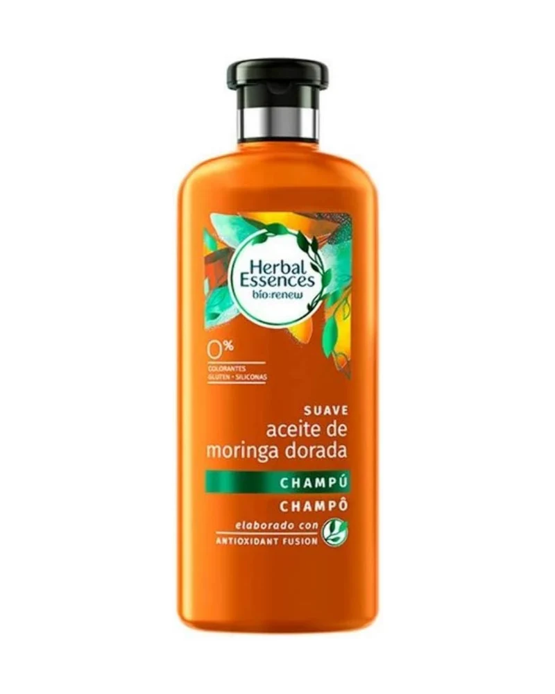 Herbal Essences Golden Moringa Oil Shampoo de 400 ml