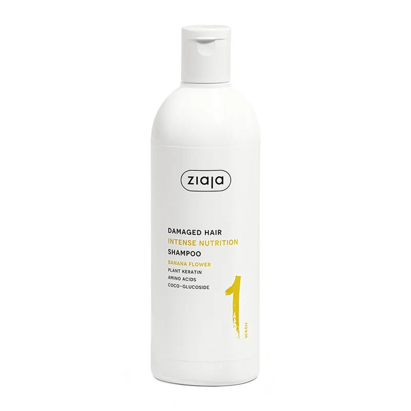 ZIAJA - Cabello - PLANT ESSENTIALS champú nutritivo de Flor de Banana 400 ml